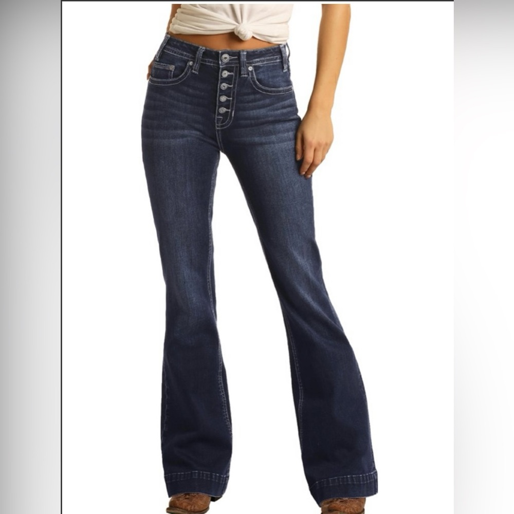 Rock and Rill Denim High Rise Trouser 27x32